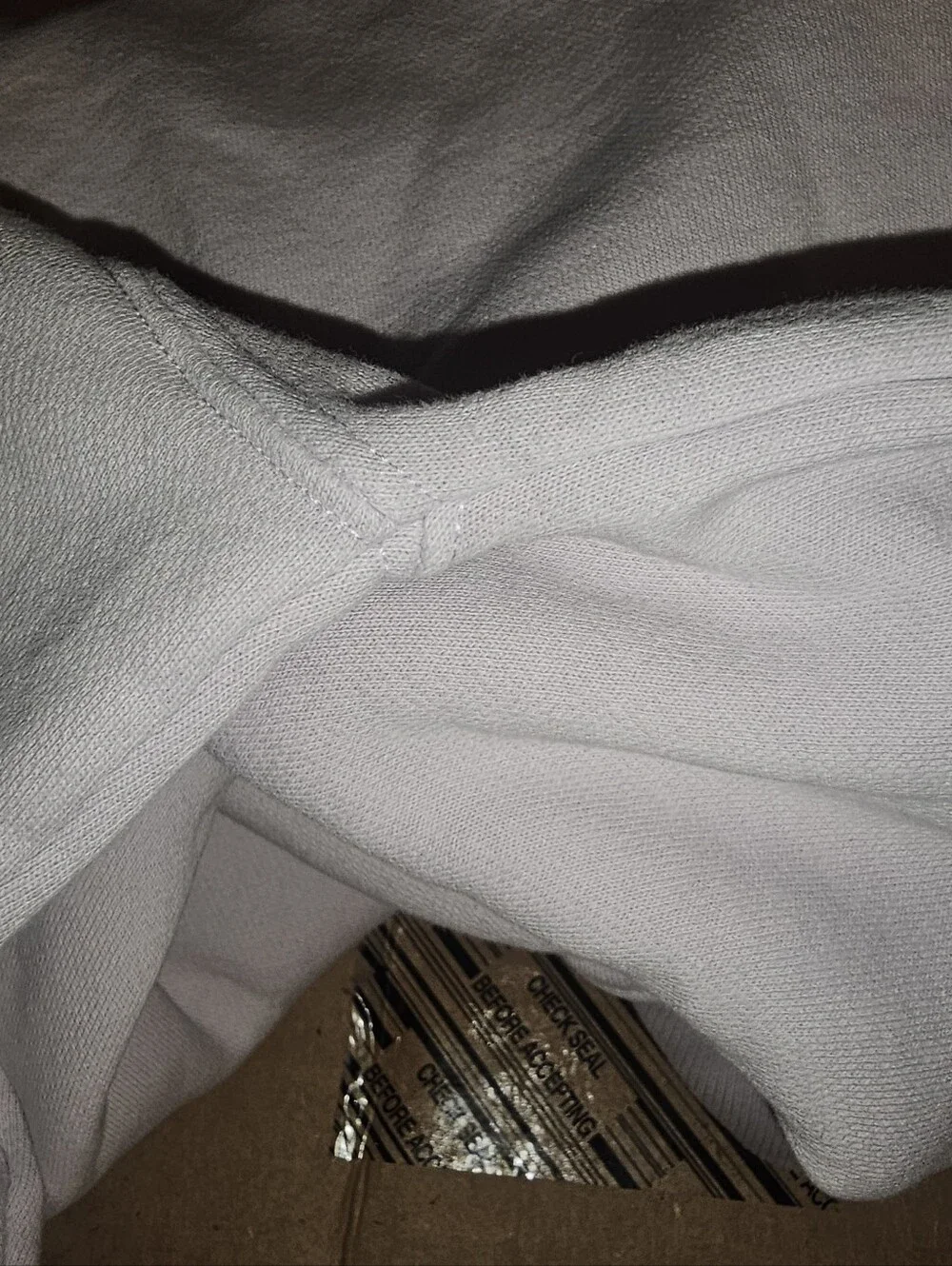Abercrombie & Fitch Men's Cream Crewneck Pullover M